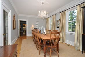 Diningroom - Country homes for sale and luxury real estate including horse farms and property in the Caledon and King City areas near Toronto